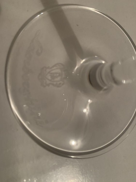 Lamborghini 6 Kryształowych kieliszków do wina musującego