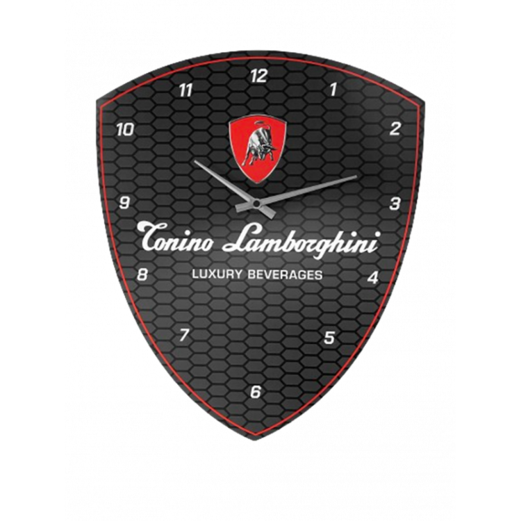 Zegar na ścianę z logo Tonino Lamborghini