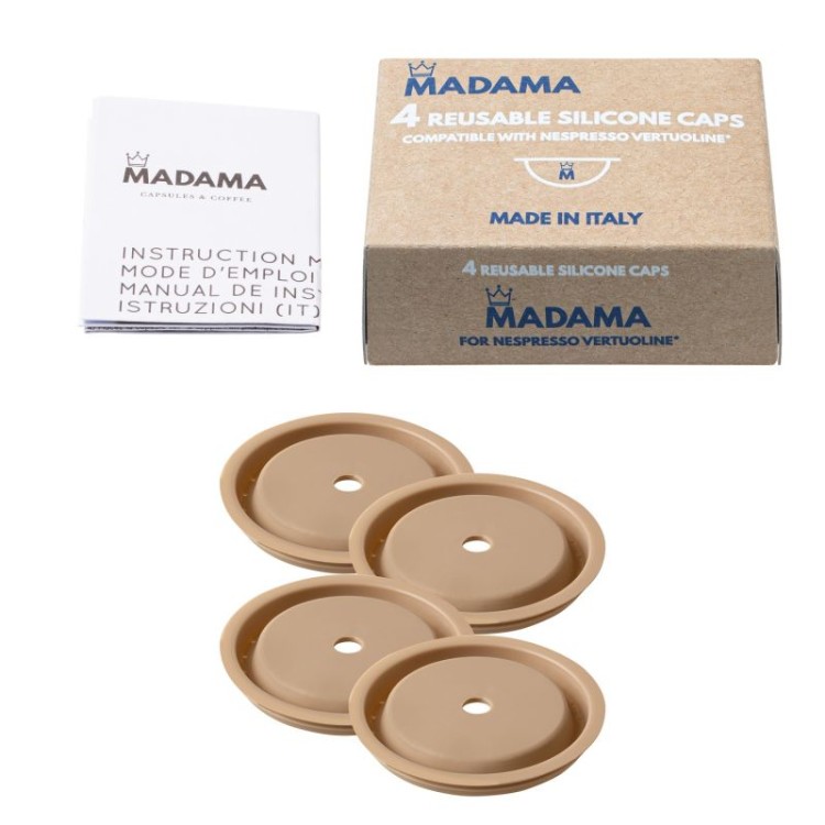 Madama Nespresso Vertuo - 4 nasadki