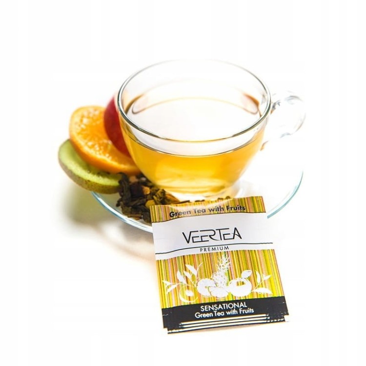 Veertea KOLEKCJA herbat ZIELONYCH 100 szt.