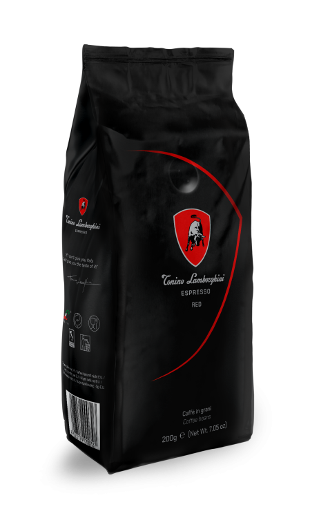 Kawa Tonino Lamborghini RED 200g ziarnista bag