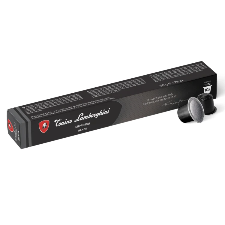 Nespresso kapsułki 10 szt Tonino Lamborghini BLACK