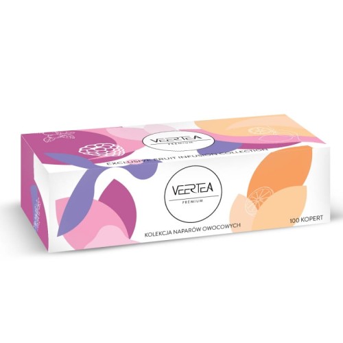 Veertea kolekcja naparów owocowych Premium 100 szt.