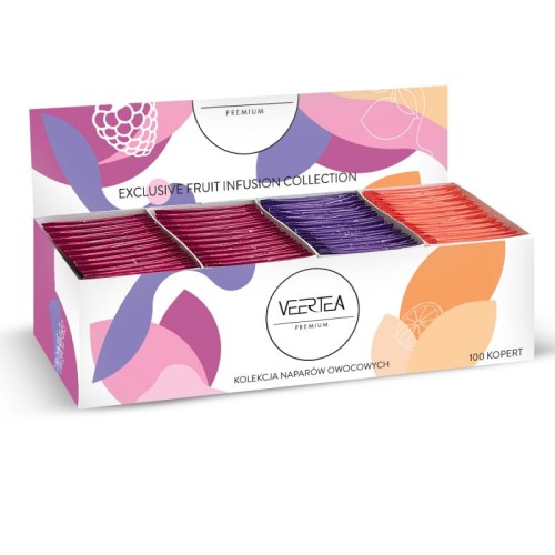 Veertea kolekcja naparów owocowych Premium 100 szt.