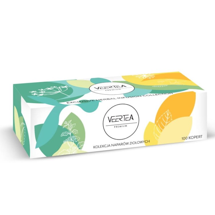 Veertea kolekcja naparów ziołowych Premium 100 szt.