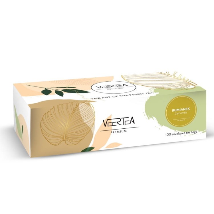 Veertea Sunny Camomile - herbatka rumianek - 100 szt.